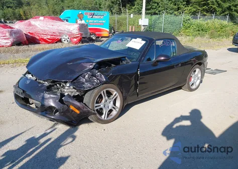 2004 Mazda Mx-5 Miata Ls z USA, uszkodzony, nr VIN JM1NB353740408716